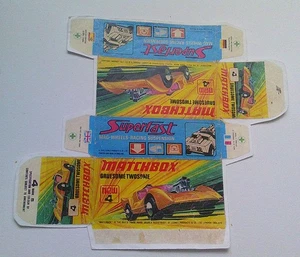 Plantilla para Repro Box Matchbox Superfast Nº 04 Gruesome Twosome - Imagen 1 de 2