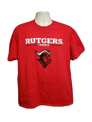 Camiseta Rutgers University Tenis Adulto Roja XL Foto 1 de 4