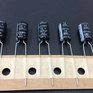 Condensador de placa base 10V 220uF 10V NCC Nippon SME 6,3x11 mm - Imagen 1 de 3