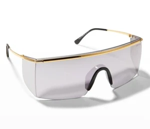 Tom Ford Pavlos-02 TF980 30C Sunglasses Unisex Shiny Deep Gold/Grey Mirror - Picture 1 of 7