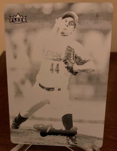 Roy Oswalt - 2007 Fleer Ultra Baseball Printing Press Plate - 1/1 - Astros - Picture 1 of 2