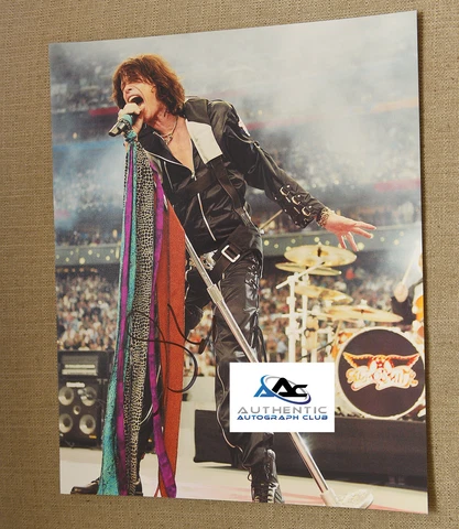 STEVEN TYLER AUTOGRAPH SIGNED 11x14 PHOTO AEROSMITH COA Cover