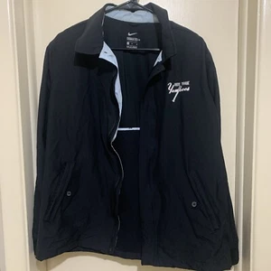 Chaqueta cortavientos Nike New York Yankees falta cremallera personalizada logotipo Yankee mediana - Imagen 1 de 4