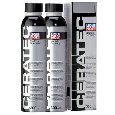 LIQUI MOLY 2x 300 ml LIQUI MOLY 3721 CERATEC ÖLZUSATZ KERAMIK-VERSCHLEISS-SCHUTZ