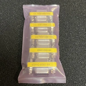 (5 Pcs) VGA Female to Female Gender Changer Adapter Coupler DB15 SVGA 15-Pin - Picture 1 of 3