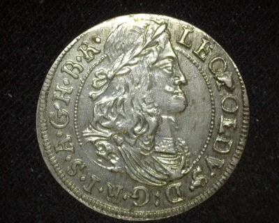 AUSTRIA 1680 3 KREUZER KM1245 CHOICE ABOUT UNCIRCULATED 58~A8 - Image 1 of 2