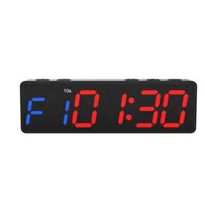 Multi-function Workout Timer Fitness Timer (Blue&Red Display) w/ 8 Fitness Modes - Picture 1 of 1