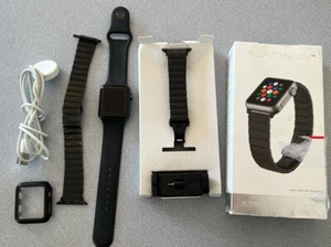 Apple Watch Series 3 38mm. THREE wristbands. - Picture 1 of 5