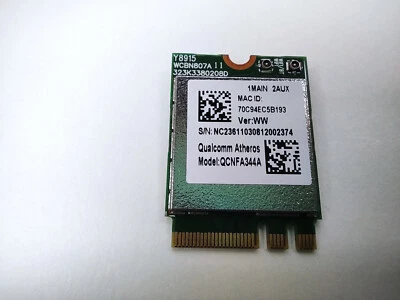 Acer Aspire S13 S5-371 Nitro AN515-31 Spin SP314-51 WiFi Wireless Card QCNFA344A - Image 1 of 2