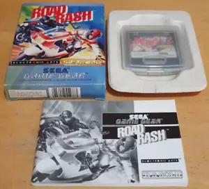 Road Rash For Sega Game Gear Complete & In VGC - Picture 1 of 19