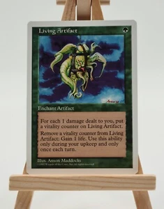 Living Artifact Fifth Edition (5ED) Magic Mapa Magic Magic Magic Magic Magic Magic Magic Magic Magic Map inglés (artefacto vivo) - Imagen 1 de 2