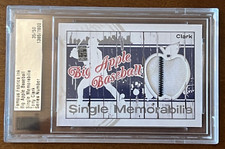2014 Famous Fabrics Big Apple Baseball Yankees GU Memorabilia Tony Clark /50
