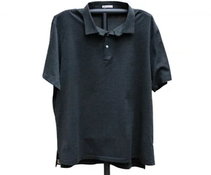 Peter Millar Crown Golf Poloshirt Herren 2XL neongrün auf schwarz Birds Eye Strick - Bild 1 von 6