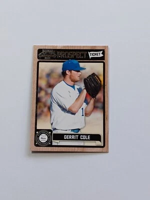 2011 Playoff Contenders Prospect Ticket #RT1 Gerrit Cole (RC) - Image 1 of 2