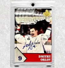 Dmitry Orlov Washington Capitals Autographed Card