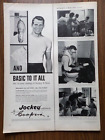 1954 Coopers Underwear Ad At Ease Feeling Of Jockey T Shirt