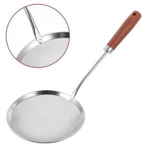 Scopa Friggitrice Colino Cucina per Cucina Acciaio Inox Skimmer Cucchiaio Cucina - Foto 1 di 12