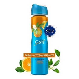 Secret 3X Dry Protect orange blossom deodorant spray 93 g - Picture 1 of 1