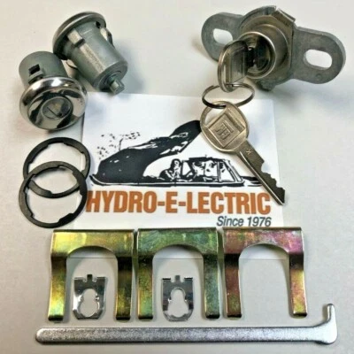 NUEVO 1970-1973 Pontiac Firebird Juego de cerradura de puerta y maletero con llaves GM Foto 1 de 3