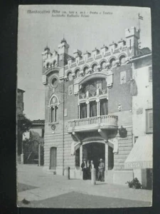 Cartolina Montecatini Alto Posta e Teatro Architetto Raffaello Brizzi IC154 - Foto 1 di 1