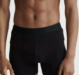 Superdry Mens Boxer Briefs 3in Pack - Black-M - Picture 1 of 8