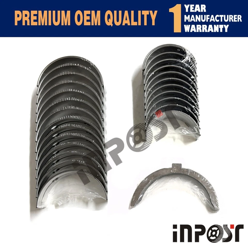 1 set TD42 TD42T STD For Nissan Main Bearing &Con Rod Bearings &Thrust washer - Image 1 of 1