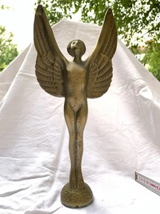 Sehr Altes  Bronzeskulptur Ikarus Icarus Bronze. Ikar - Bild 1 von 15