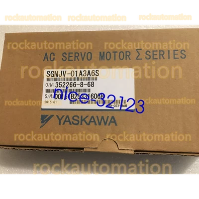 SGMJV-01A3A6S Yaskawa Servo Motor Brand New in Box Expedited Shipping HTJ1 - Image 1 of 2
