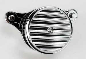 Joker Machine Chrome Finned Air Cleaner for 2007-2014 Harley Sportster 10-202C - Picture 1 of 3