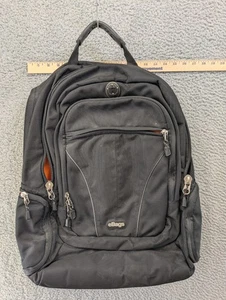 eBags Black Backpack EB2066-19.5 Orange Interior - Picture 1 of 10