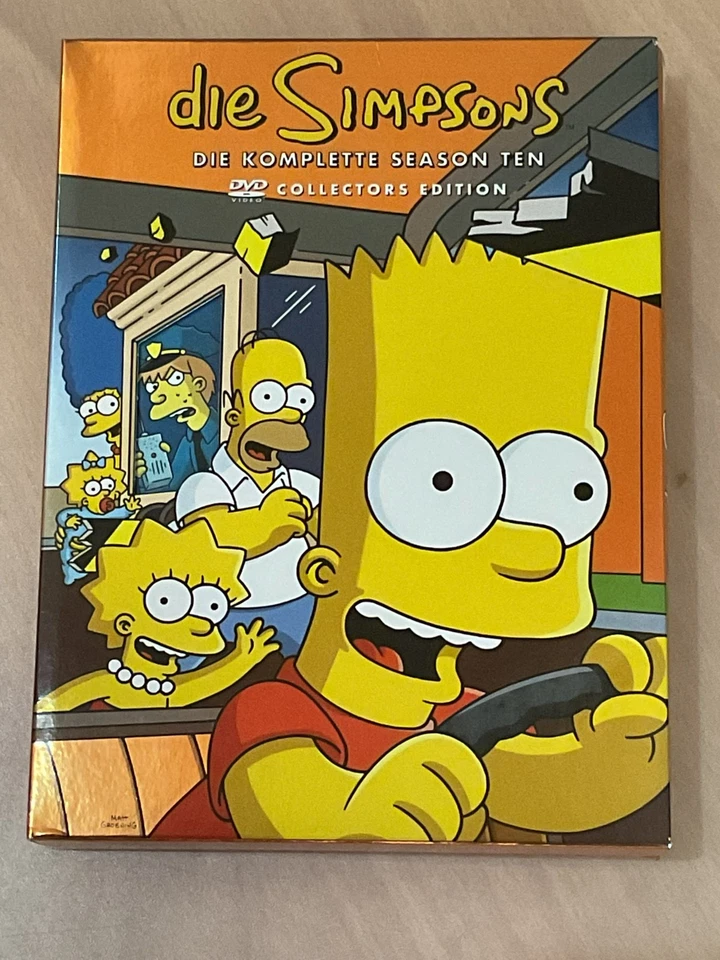 Die Simpsons - Die komplette Season Ten - Staffel 10  (Box mit 4 DVDs) - Bild 1 von 1
