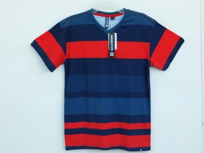 Nueva Camiseta Ocean Current Manga Corta Cuello en V Niño Camiseta Mediana Foto 1 de 4