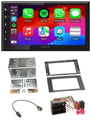 Kenwood MP3 USB DAB 2DIN Bluetooth Autoradio für Ford Fusion Transit Kuga 05-12 - Bild 1 von 4