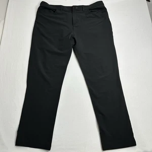 Pantalones Public Rec Para Hombre 42x34 (44x32 Trabajo Chino Rendimiento Elastizados 5 Bolsillos Negros - Imagen 1 de 13