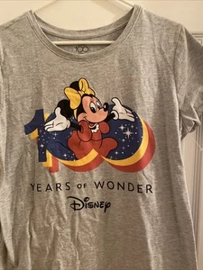 Disney Minnie Mouse 100 Years Of Wonder Damen Tshirt Größe L - Bild 1 von 3
