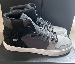 Supra Vaider Hombre - Talla 10:5 - Zapatos Gris Degradado - Blanco 08205-085-M - Imagen 1 de 5