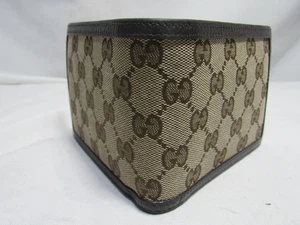 Gucci GG Interlocking Tan Brown Bifold Wallet - Picture 1 of 11
