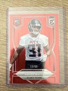Donruss Elite XAVIER WATTS RC Aspirations Red 2025/69 #149 Falcons - Imagen 1 de 2