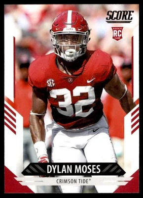 2021 Score #352 Dylan Moses RC - Rookie Card NM-MT ID:43076 - Image 1 of 2