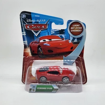 Disney Pixar автомобили линзовидные глаза серии 2 FERRARI F430 совершенно новый запечатанный 2009 - Изображение 1 из 3