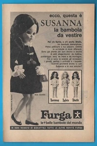 FURGA Susanna Bambola pubblicità advertising werbung italian clipping MA1293 - Picture 1 of 1