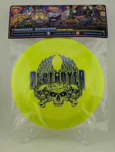 RARE Michael Barnard SIGNED Triple Skulls LE SE Innova Star Destroyer 171g - Picture 1 of 2