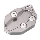 Aluminum Grey Kickstand Side Stand Plate Extension Pad For Yamaha TMAX 530 12-15