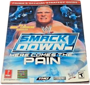 Prima's WWE Smack Down Here Comes The Pain PS2 Official Strategy Guide Magazine - Bild 1 von 3