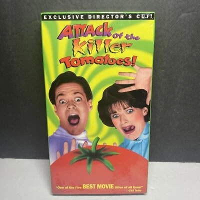 Attack of the Killer Tomatoes VHS Tape Director's Cut New and Factory Sealed - Image 1 of 4