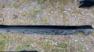 2006 2007 2008 BMW 750LI LEFT DRIVER SIDE SKIRT ROCKER PANEL OEM Black - Picture 1 of 8