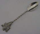 Hand Made Austrlian Solid Sterling Silver Perth Souvenir Spoon C1950s Planished