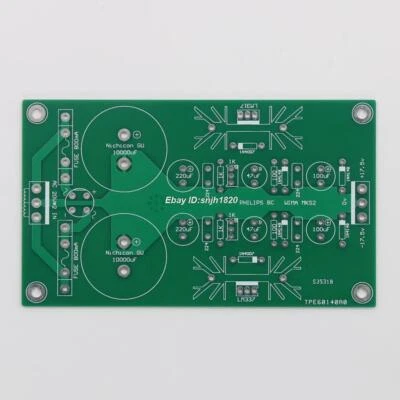 SENGTERBELLE 1PC HiFi LM317 337 Power Supply Board PCB For MBL6010D PSU