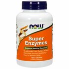 Now Foods SUPER ENZYMES 180 tablets Healthy Digestion, Betaine Papaya Pancreatin