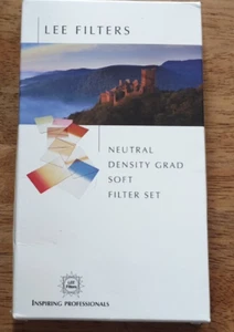 LEE 100 x 150mm Soft Grad ND Filter Set MINT Opened Never used - Picture 1 of 4